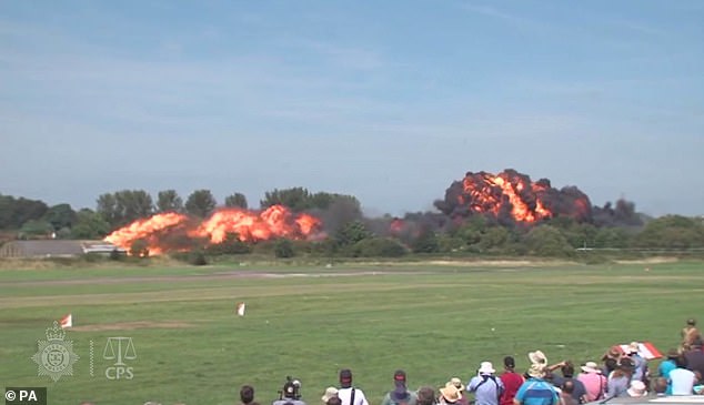 11 men died in the devastating fireball in the crash at the Shoreham Airshow in 2015