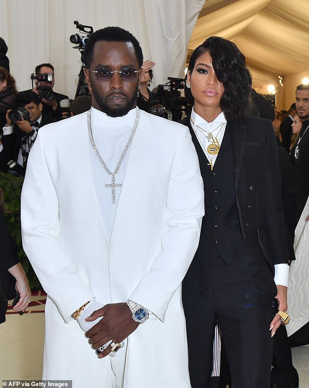 Ventura dated Combs from 2007 to 2018 but in a lawsuit she filed against him, she said she suffered a decade-long 'cycle of abuse, violence and sex trafficking'