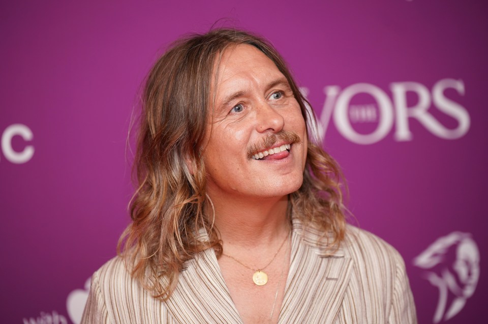 Mark Owen at the Ivor Novello Awards.