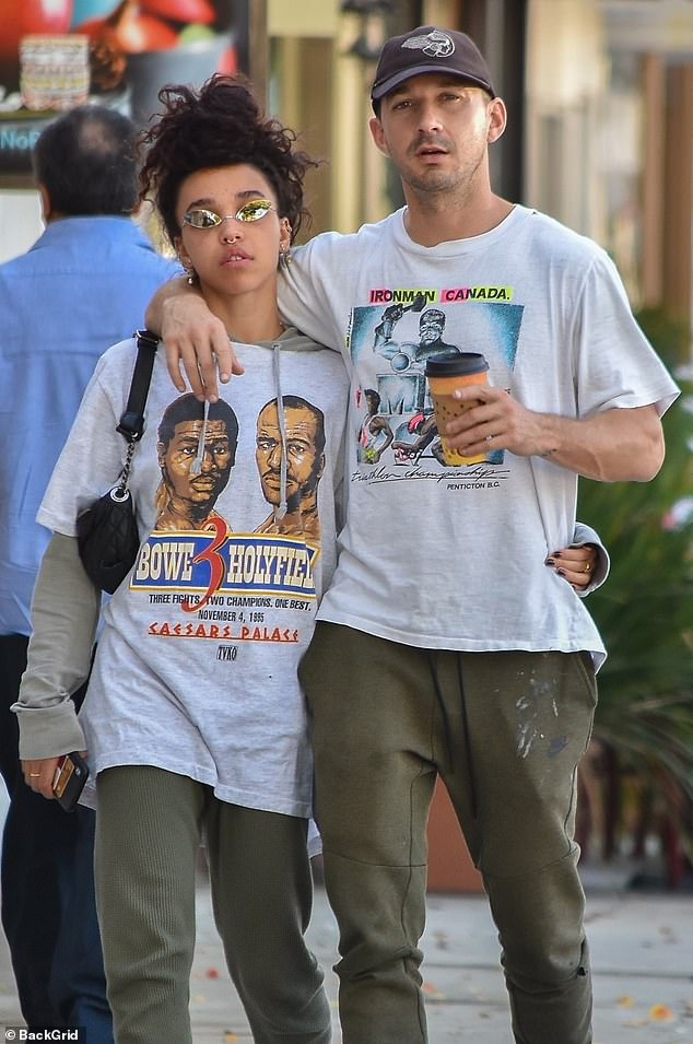 Fans quickly took to social media to slam the actor and bring up abuse allegations levelled against him by ex girlfriend FKA Twigs in a 2020 lawsuit. He has denied all the allegations. (the couple pictured in 2018)