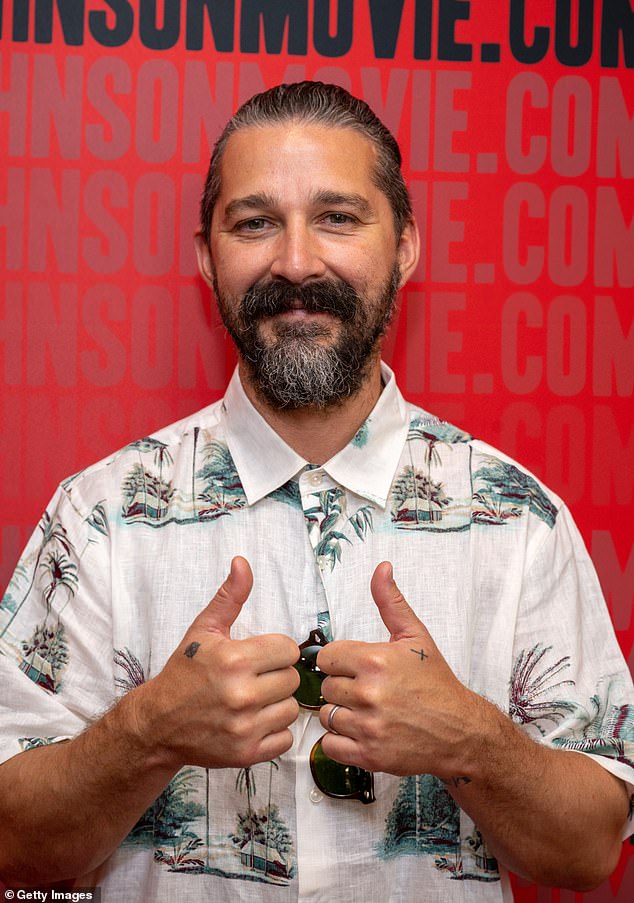 The drama began when LaBeouf was discussing his sacking from 2013 Broadway play Orphans - in which he was rumored to have butted heads with co-star Alec Baldwin