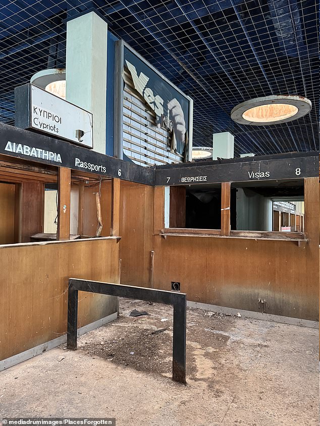 Despite its eerie silence, Nicosia International Airport remains a powerful symbol of the past