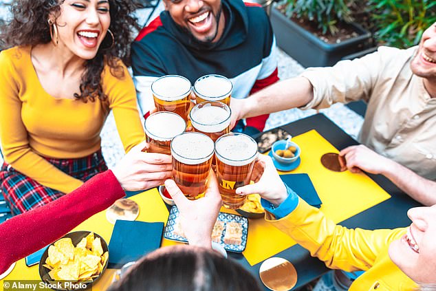 Describing themselves as having a 'family atmosphere' and with a 3.5 star TripAdvisor rating, the Pub took to Facebook to state that it has made the rule change due to a 'lack of respect' shown by younger customers and a recent increase in drug problems (file image)