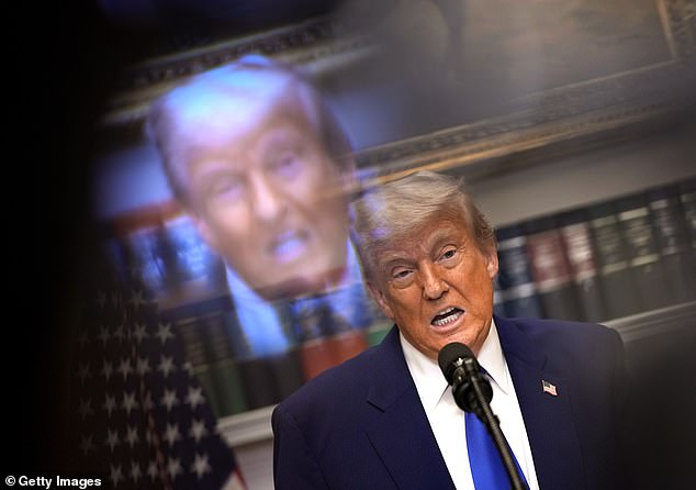 Trump campaigned against the participation of transgender athletes in sports in his 2024 race