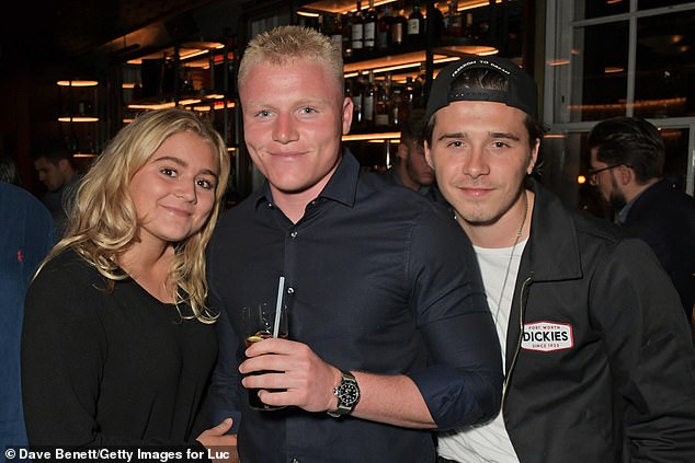 Another pal Brooklyn made through his family links was Jack Ramsay, who is the son of celebrity chef Gordon and his wife Tana (pictured in 2019)