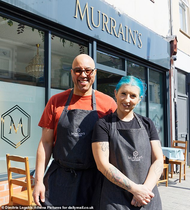 Andy Murrains, 62, who runs a café bar in Hannah Street, Porth, was opposed to a further increase in the number of Turkish-style barbers, saying it is 'not in the position where it can afford to lose a few businesses'
