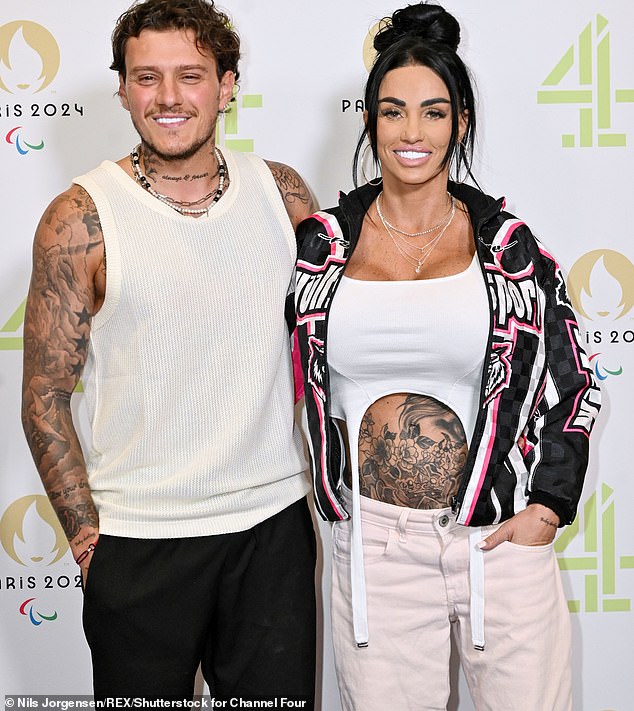 Opening up about her plans, she even hinted that the father of her baby might not even be the MAFS UK star's as she already has a sperm donor lined up [Katie and JJ pictured in 2024]