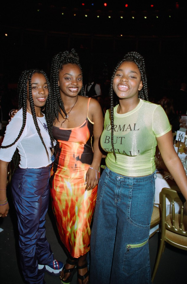 Photo of the English girl group Cleopatra at the MOBO Awards.