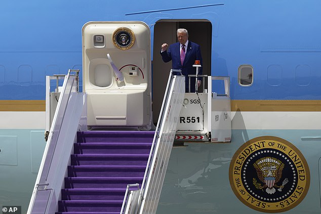 President Donald Trump wants $1 trillion in investments from Saudi Arabia