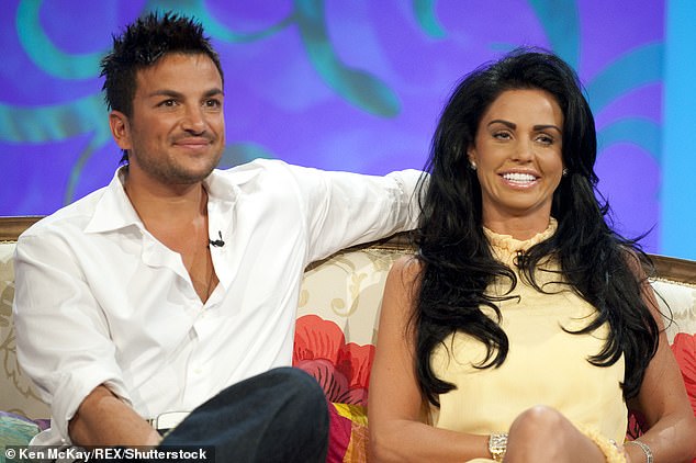 After they announced their split, Peter said he was 'gutted' that Katie had taken their children to the Maldives villa where they had honeymooned in 2005