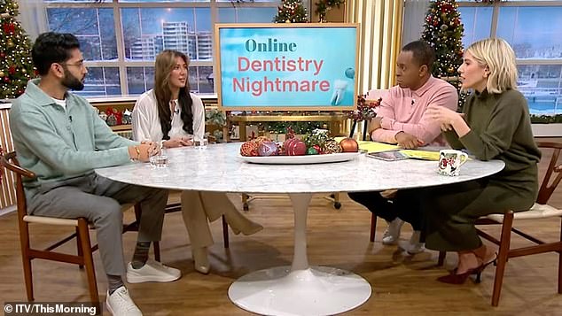Farr Varney appeared on ITV's This Morning in 2023 to talk about her 'dentistry nightmare'