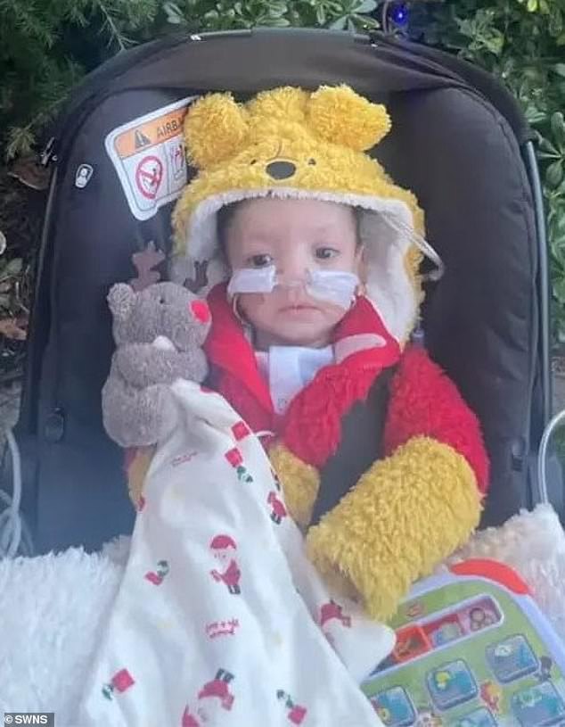 Charles has chronic lung disease and needs to be on a ventilator for at least 16 hours a day. He is fed via a tube into his tummy, and he can't speak or walk