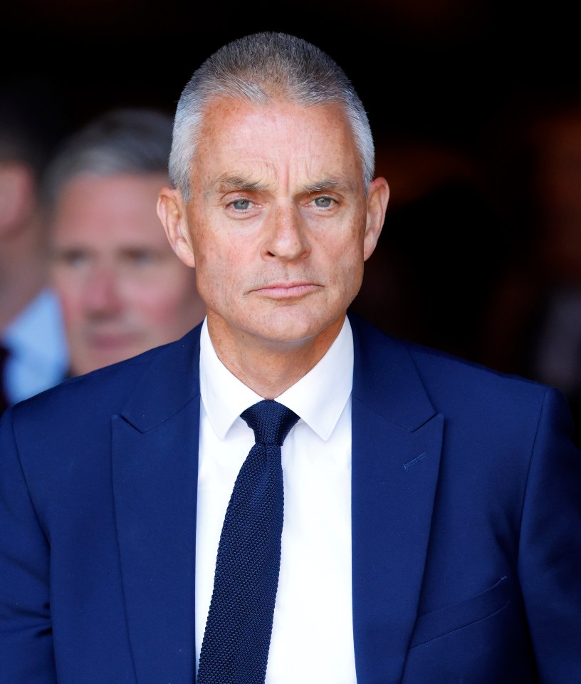 Tim Davie, BBC Director-General, at an NHS anniversary service.