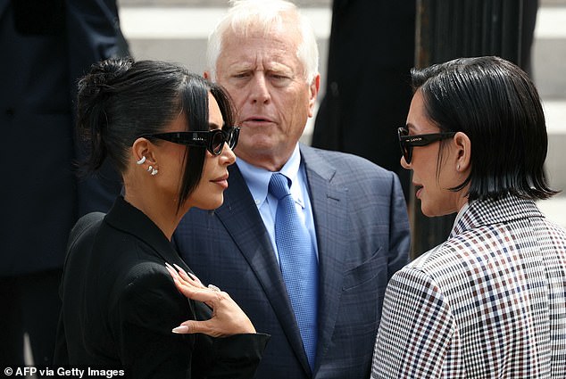 The suspects are accused of tying up Kardashian with zip ties and duct tape before making off with jewellery, including a $4million engagement ring given to her by her then-husband rapper Kanye West