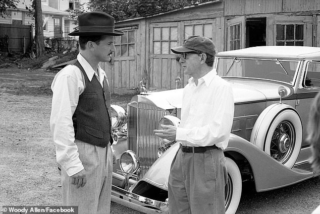 It's been 26 years since Penn (L) worked with Allen (R) on his film Sweet and Lowdown