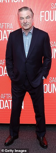 Alec Baldwin pictured last Thursday