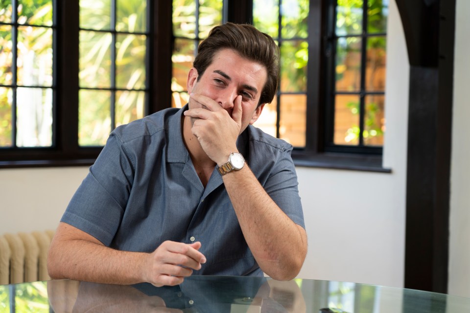 James Argent in an interview discussing his drug addiction.