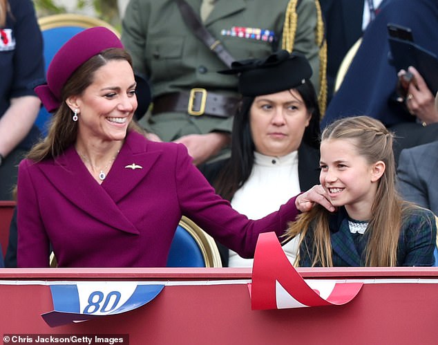Judi James described the royal mother-daughter duo as a 'swan-style double act' effortlessly gliding through public appearances while 'paddling hard beneath the water line to make it all look so easy and natural'