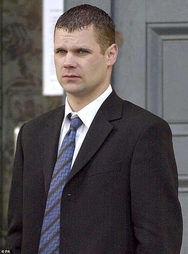 Stephen, pictured as an adult, admitted he has traces of his father's depravity in him