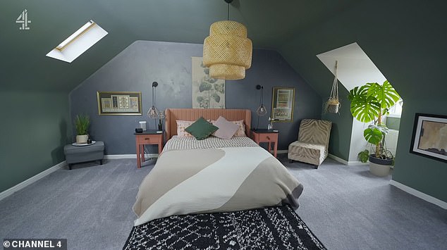 Despite liking the master bedroom, the couple were still 'unsure' about this property and ultimately didn't make an offer