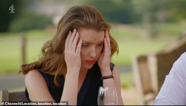After their offer is rejected, Georgie (pictured) said to Pete: 'I know five grand is five grand, but I don't know if you just want to feel like you've won'