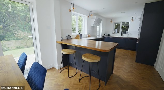 Suki and Kuli said the kitchen/diner space wouldn't be large enough for hosting their guests in property one