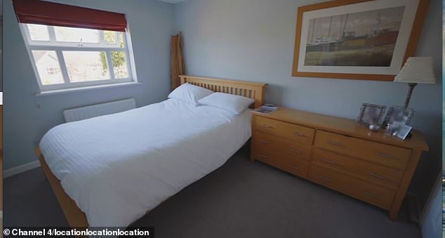 The four-bedroom property ticked multiple boxes for the couple, and they were blown away by the stunning refurbishments