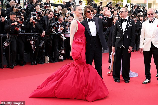 Tom and Hayley turned heads as they walked the red carpet