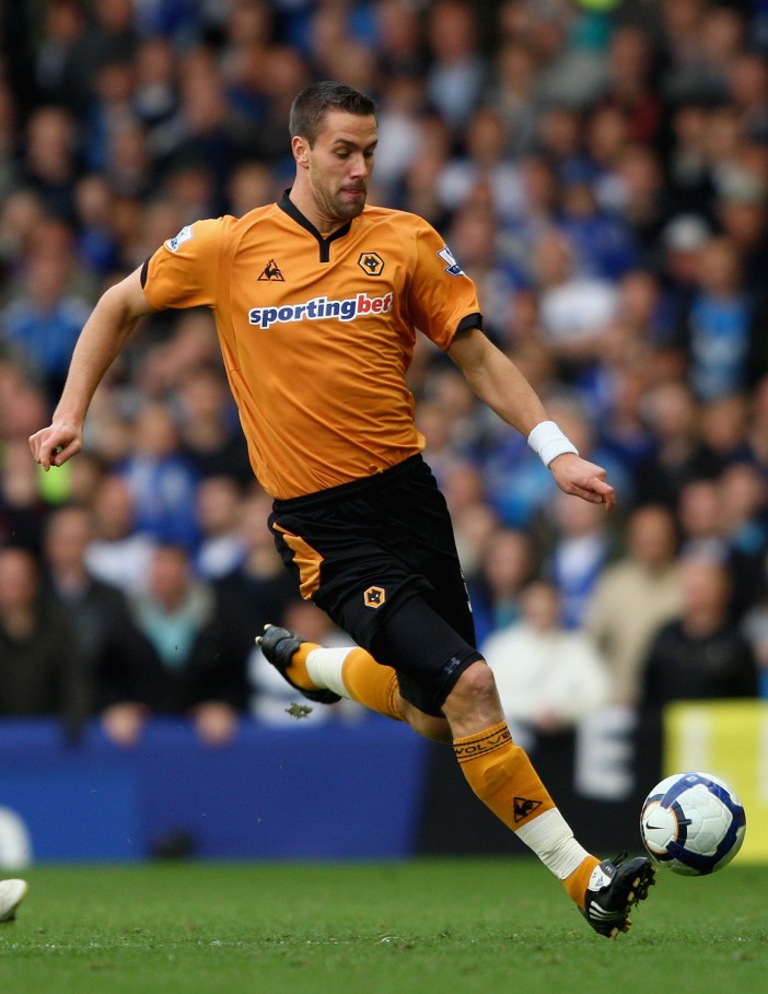 LIVERPOOL, ENGLAND - OCTOBER 17:  Stefan Maierhofer of Wolverhampton Wanderers in action during the Barclays Premier League match between Everton and Wolverhampton Wanderers at Goodison Park on October 17, 2009 in Liverpool, England.  (Photo by Clive Brunskill/Getty Images)