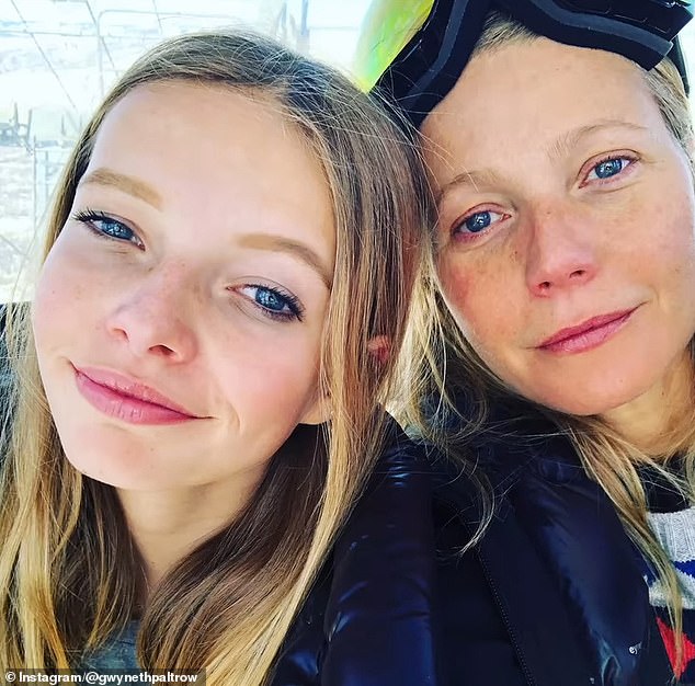 Other celebrities added comments as well. 'Happy Birthday, Apple ! ¿' wrote Gwyneth's longtime friend Reese Witherspoon