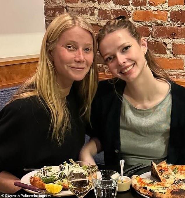 This comes after Paltrow shared that Apple is vegan