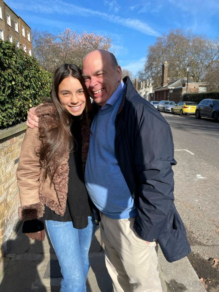 Mike Lynch and his daughter Hannah.