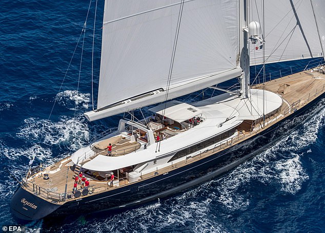 The Marine Accident Investigation Branch (MAIB) said the £30m yacht was compromised when 80.6mph winds struck its beam, causing it to heel violently