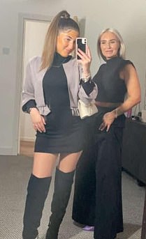Bella May pictured with mum Lyanne