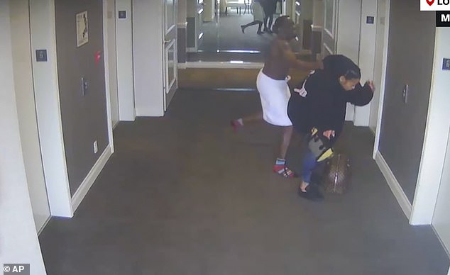 Footage of the rap mogul assaulting his then-girlfriend Cassie in a Los Angeles hotel in 2016