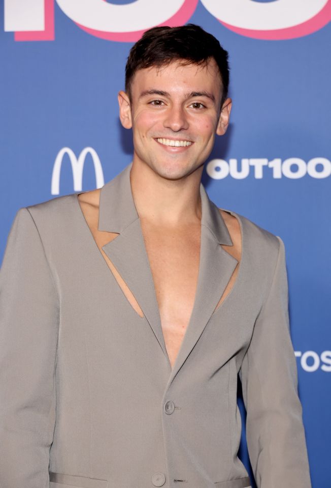 Tom Daley at the Out100 Celebration.