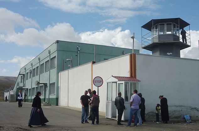 Rustavi Prison # 5 for Female Convicts in Georgia is seen in this general view