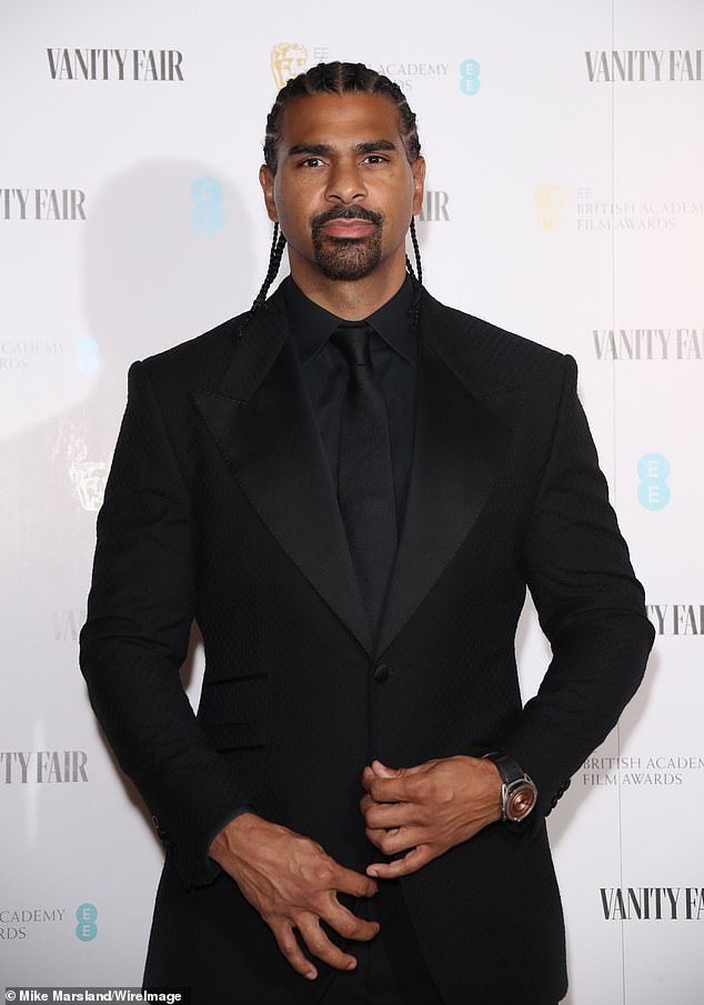 Speaking of his new career, he told The Sun : 'Being directed by Charles Belleville and shooting with the amazing cast and crew was a privilege. Acting is a discipline, much like boxing,' (pictured 2020)