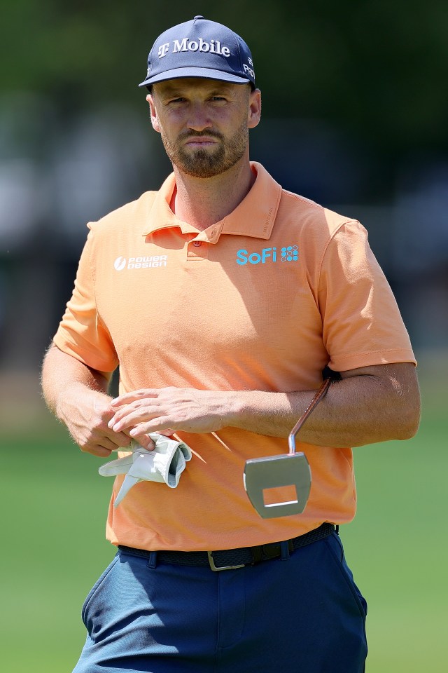 Wyndham Clark at the PGA Championship.