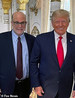 Fox News host and Trump ally Mark Levin also weighed in on Sunday, sharing Loomer's post in full and writing 'ditto', before launching into his own criticism