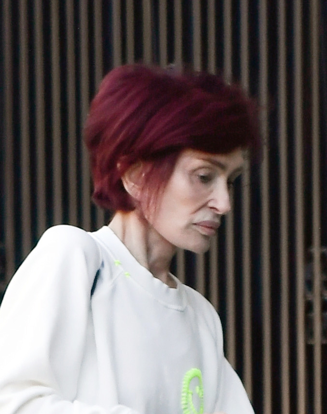 Sharon Osbourne shopping in Los Angeles.