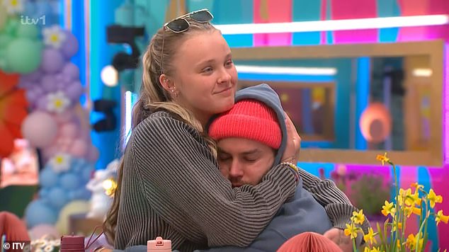 JoJo and Chris struck up an incredibly close bond while appearing on Celebrity Big Brother together last month, with fans questioning whether their friendship was purely platonic
