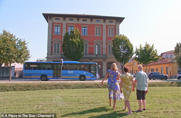 Married couple textile designer Natasha and bathroom designer Tim, from Gloucestershire, wanted to buy a holiday home in the city of Lucca, Tuscany, for £130,000