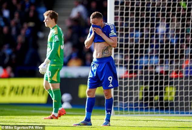 But this season Vardy suffered relegation and has described the campaign as a 's***show'