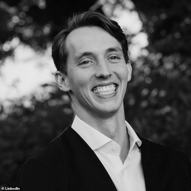 Ms Burns said she was told by female colleagues that Johannes Landgraf (pictured) had a reputation of being a 'Tech Bro who liked to surround himself with fellow tech bros'