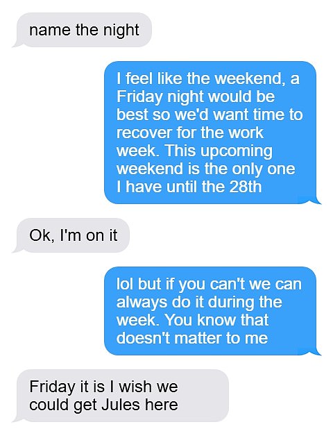 Diddy Trial Text Messages with Cassie - May 15, 2025