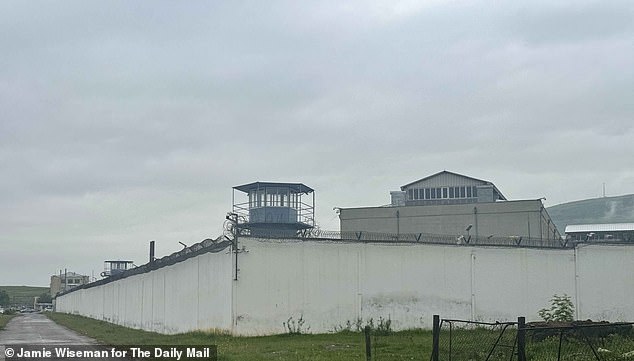 The foreboding exterior of Tbilisi's N.5 Penitentiary Establishment, Georgia's main Women's Prison, where County Durham teenager and British drugs suspect Bella May Culley, 18, is being held