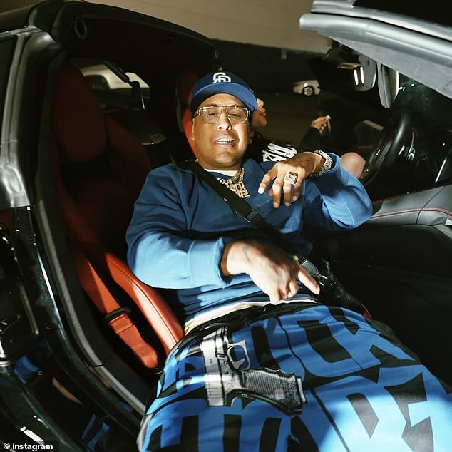 Park officials have notified law enforcement about the video. It remains unclear if Doeboi909 (pictured) will face any charges. However, Yellowstone visitors have been fined and jailed in the past for trespassing on the park's closed thermal areas