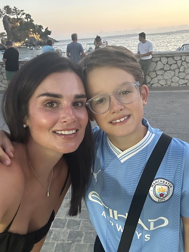 But, there was an alternative treatment, chemosaturation therapy, which could save her life, but it is unfortunately not available on the NHS (Pictured: Hannah with her mother)