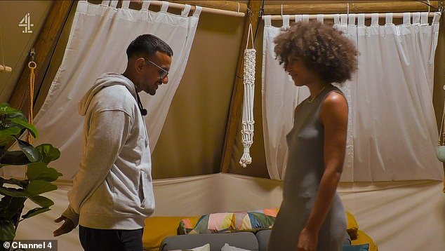 Aisha has had little airtime during the first two episodes of the show, but said working on Virgin Island was a 'fun, moving and educational project'